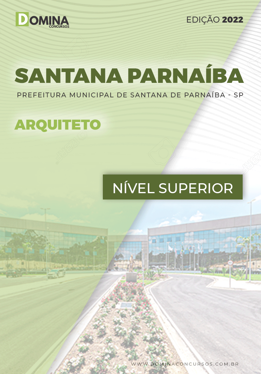 Apostila Concurso Santana de Parnaíba SP 2022 Arquiteto