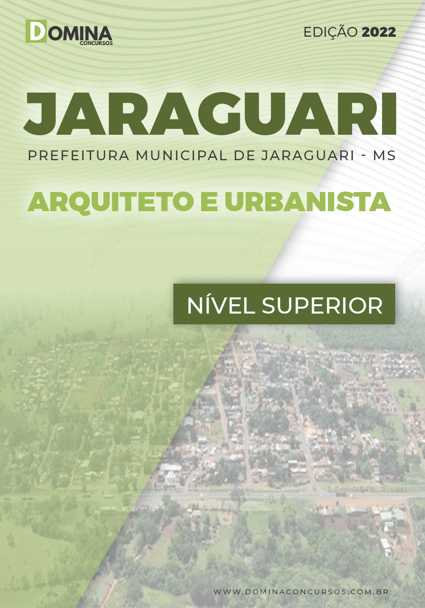 Apostila Concurso Pref Jaraguari MS Arquiteto e Urbanista