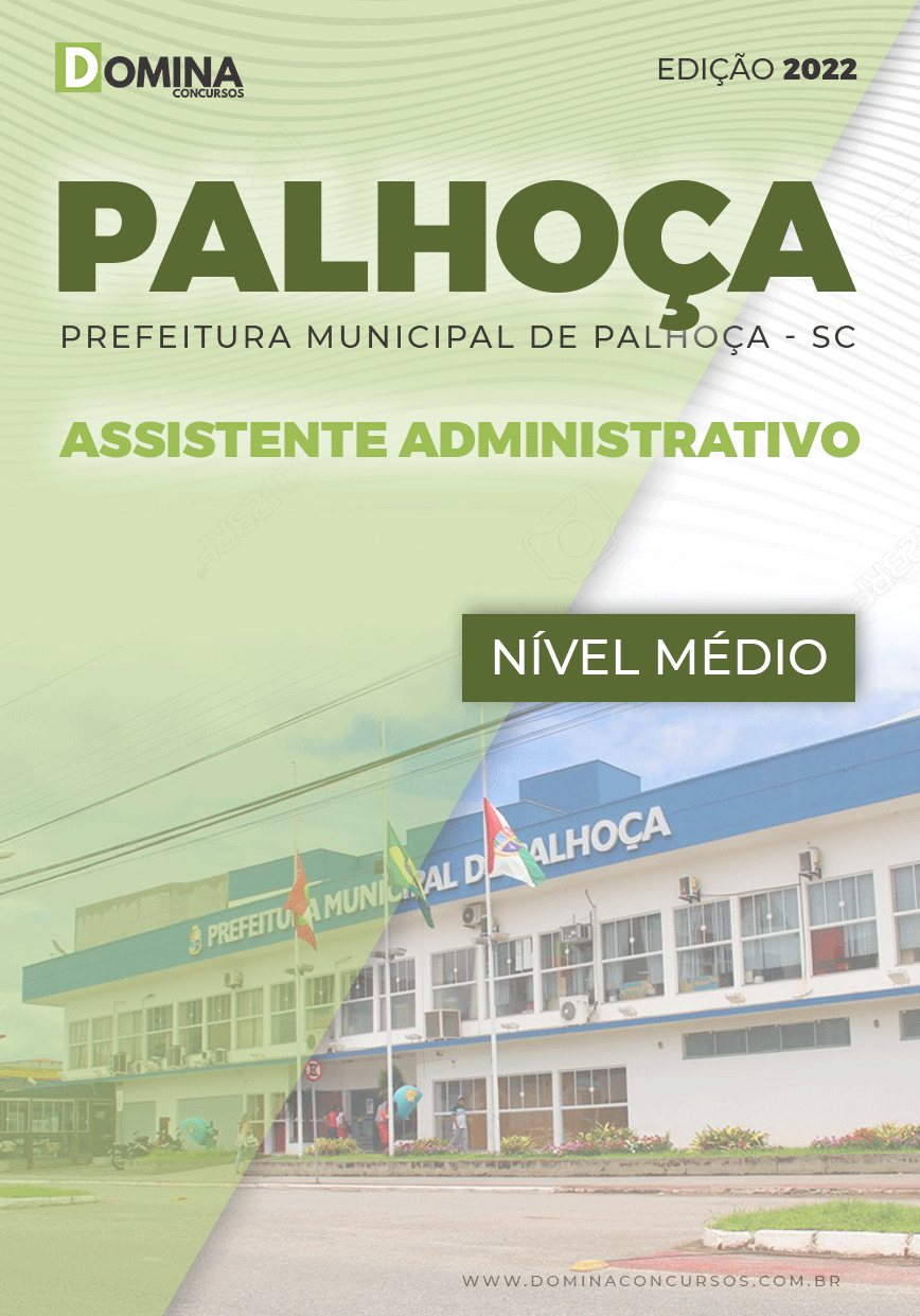 Apostila Prefeitura Palhoça 2022 Assistente Administrativo