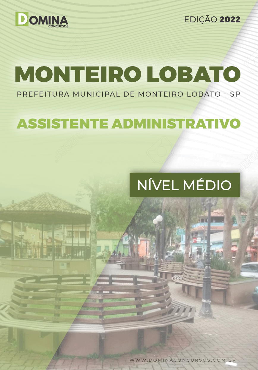 Apostila Pref Monteiro Lobato SP 2022 Assistente Administrativo