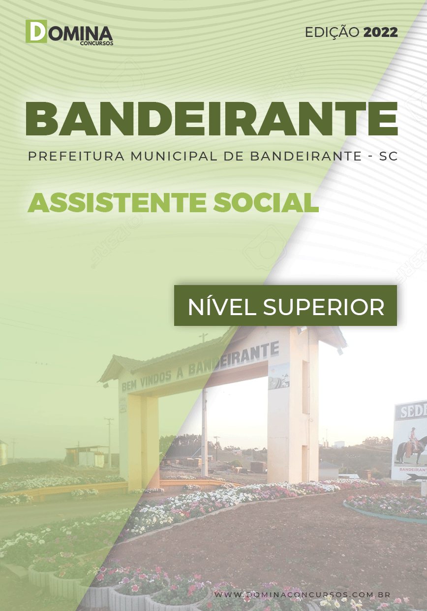 Apostila Pref Bandeirante SC 2022 Assistente Social