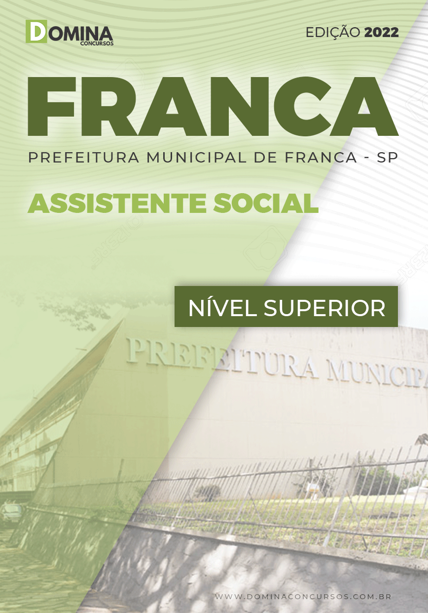 Apostila Concurso Franca SP 2022 Assistente Social