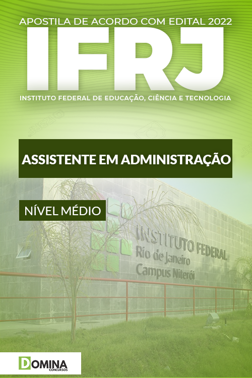 Apostila Concurso IFRJ 2022 Assistente em Administração