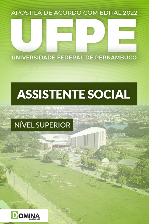 Download Apostila Concurso UFPE 2022 Assistente Social
