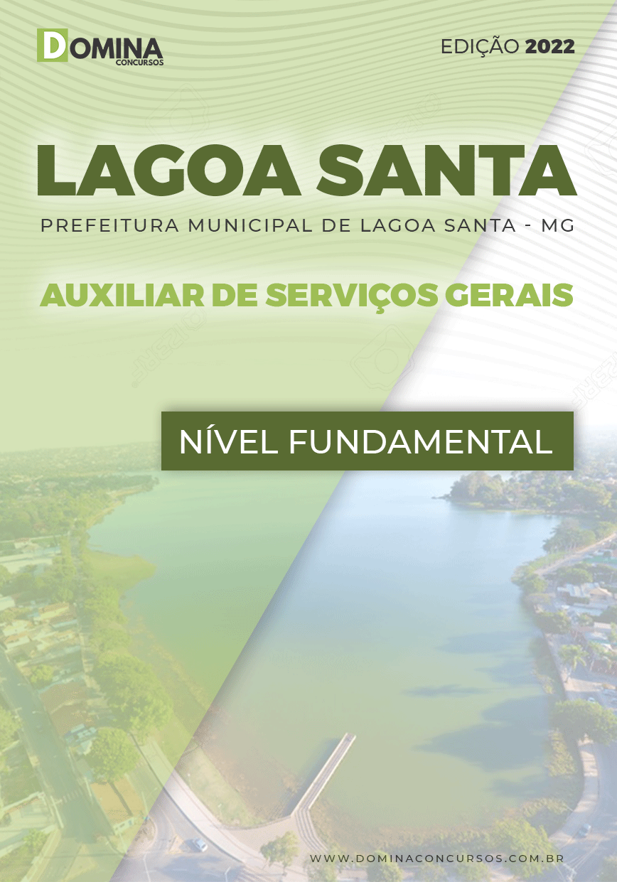 Apostila Pref Lagoa Santa MG 2022 Auxiliar de Serviços Gerais