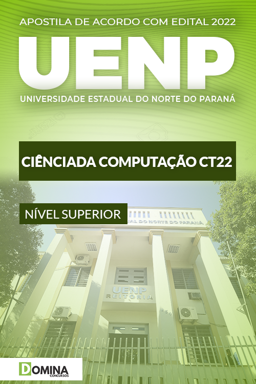 Apostila Concurso UENP PR 2022 Ciência da Computação CT22