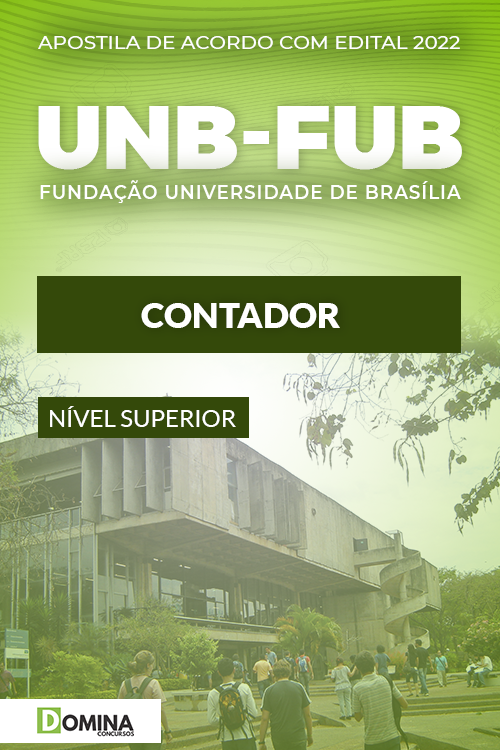 Apostila Digital Concurso UNB-UFB 2022 Contador