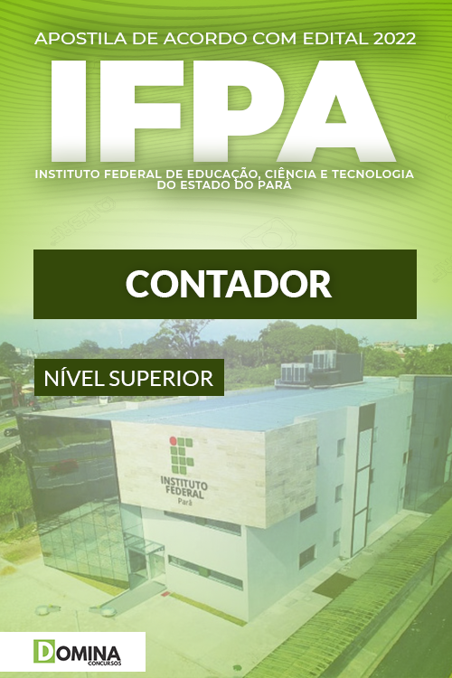 Download Apostila Digital Concurso IFPA 2022 Contador