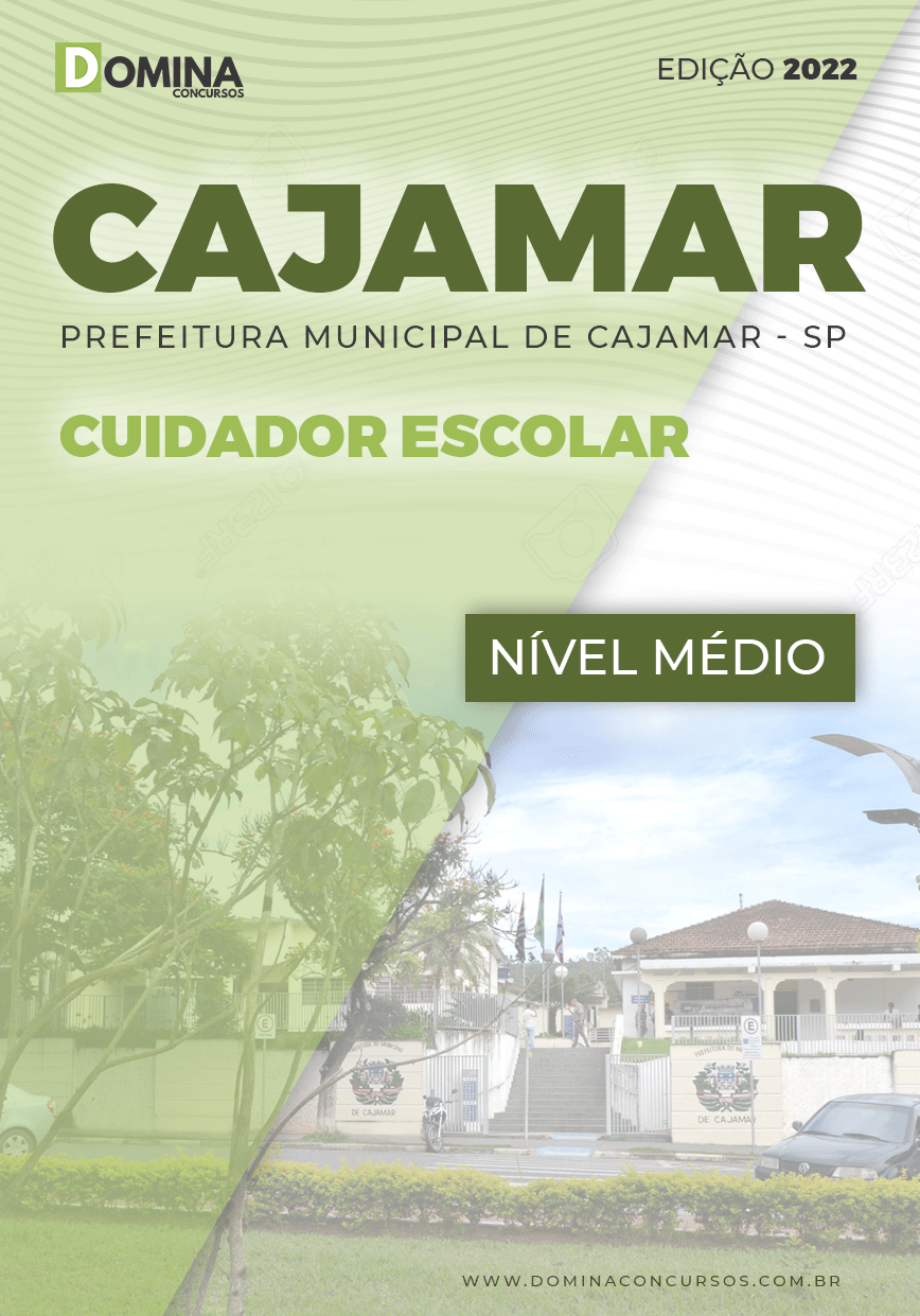 Apostila Concurso Cajamar SP 2022 Cuidador de escola