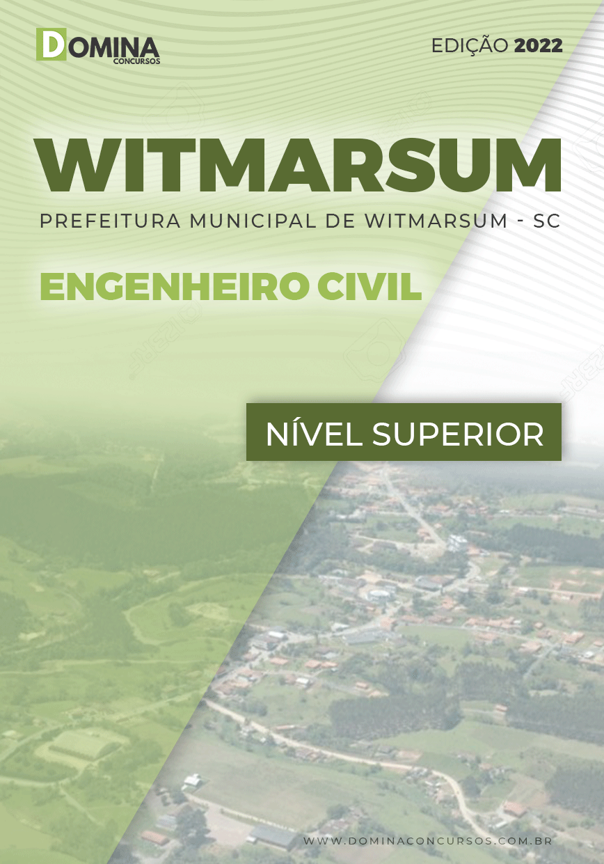 Apostila Concurso Witmarsum SC 2022 Engenheiro Civil