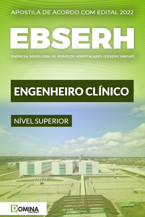 Apostila Concurso EBSERH 2022 Engenheiro Clínico