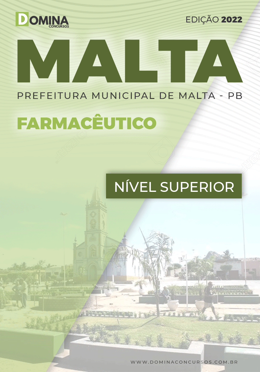 Apostila Concurso Prefeitura Malta PB 2022 Farmacêutico