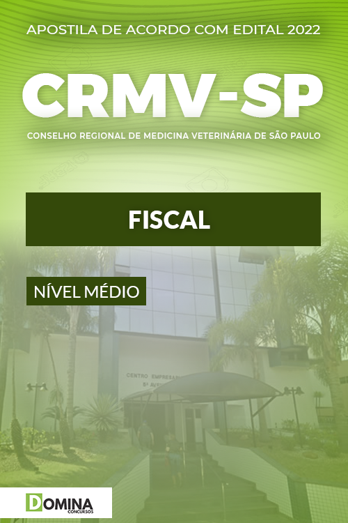 Download Apostila Digital Concurso CRMV SP 2022 Fiscal