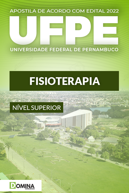 Download Apostila Concurso UFPE 2022 Fisioterapeuta