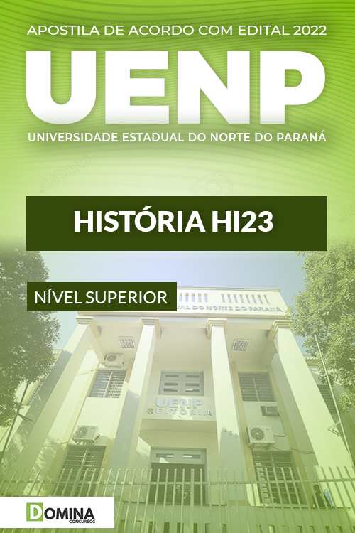 Download Apostila Concurso UENP PR 2022 História HI23