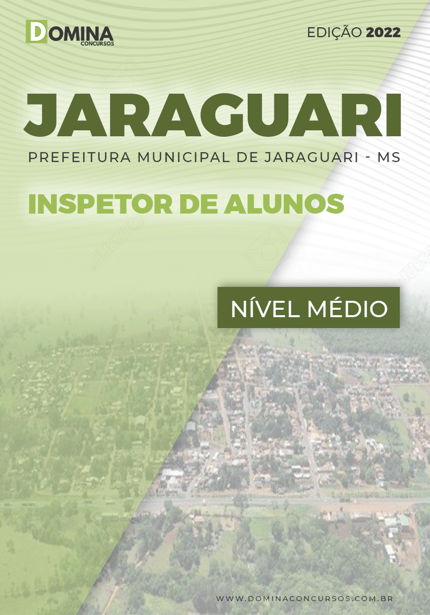 Apostila Concurso Pref Jaraguari MS 2022 Inspetor de Alunos