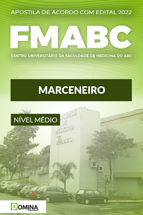 Apostila Concurso Digital FMABC 2022 Marceneiro