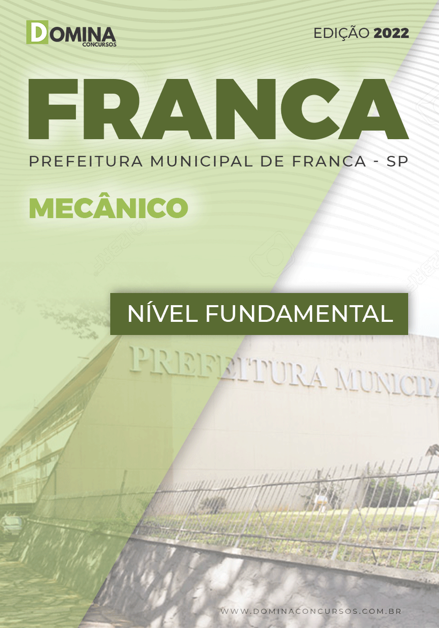 Download Apostila Concurso Franca SP 2022 Mecânico