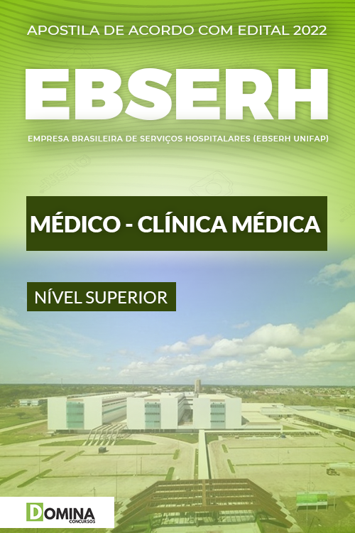 Apostila EBSERH HU-UNIFAP 2022 Médico Clínica Médica