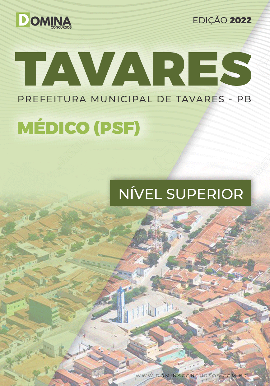 Download Apostila Prefeitura Tavares PB 2022 Médico (PSF)