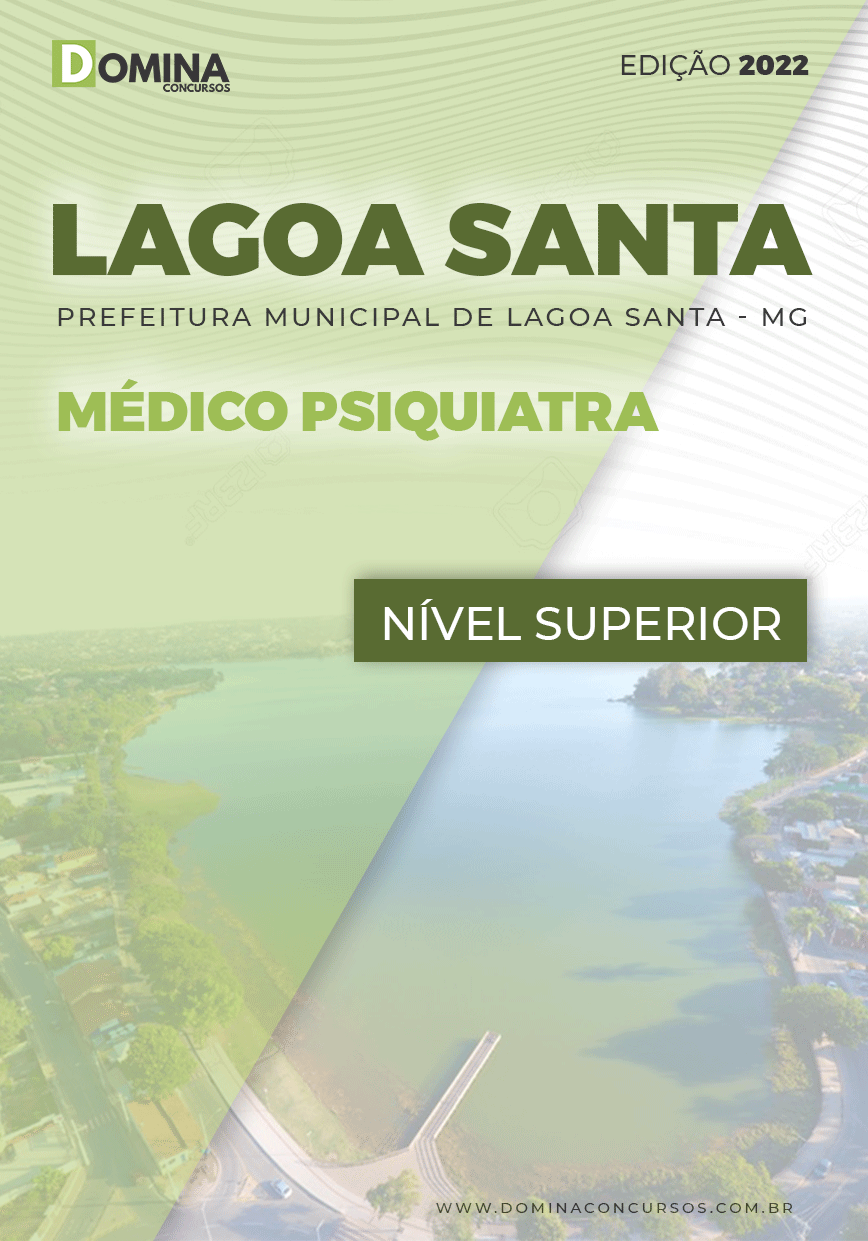 Apostila Pref Lagoa Santa MG 2022 Médico Psiquiatra