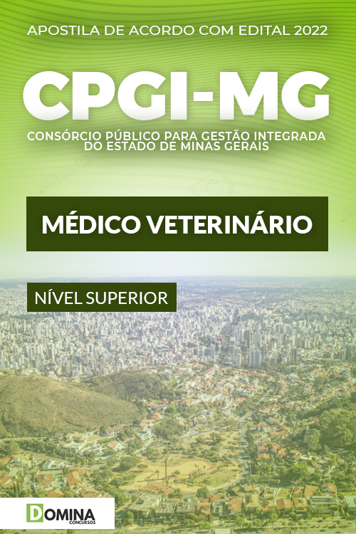Apostila Concurso CPGI MG 2022 Médico Veterinário