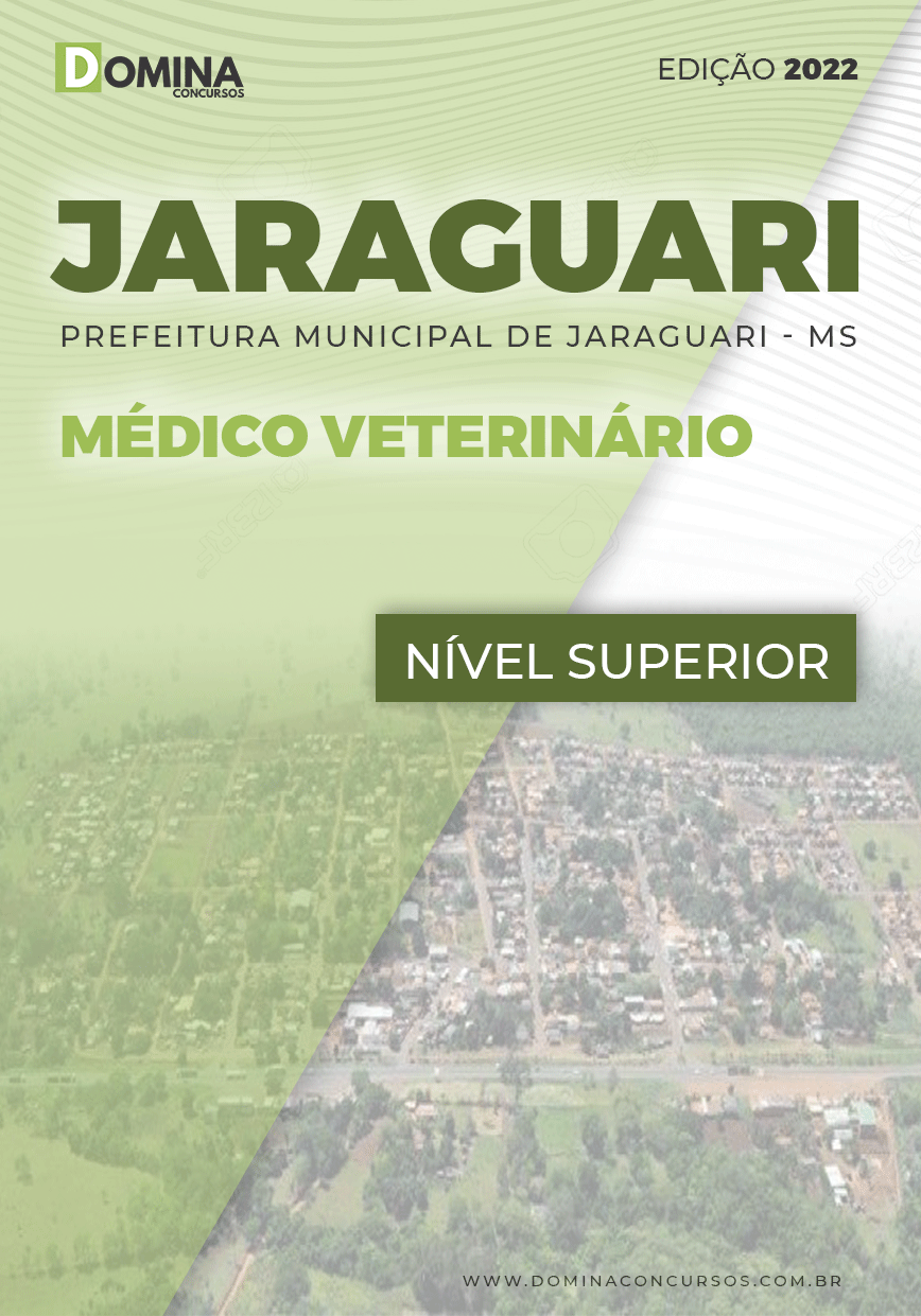 Apostila Concurso Pref Jaraguari MS 2022 Médico Veterinário