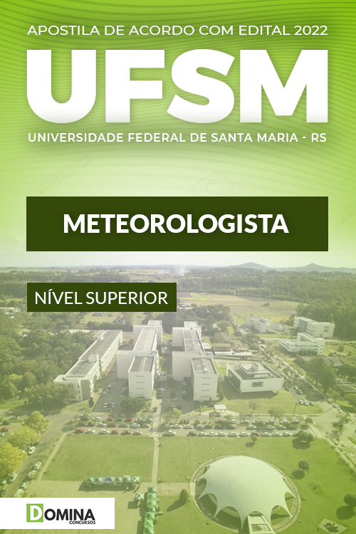 Download Apostila UFSM RS 2022 MeteoroLogista