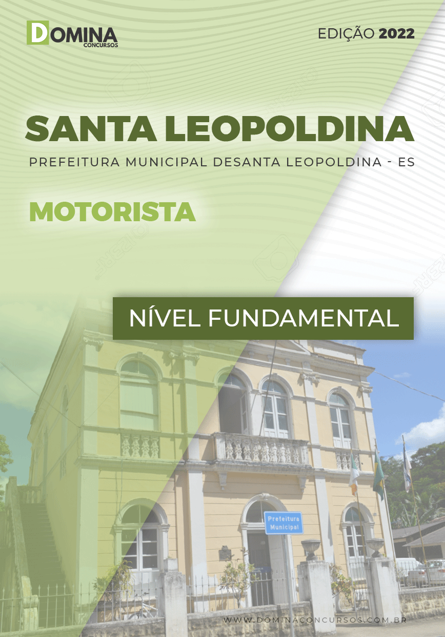 Apostila Concurso Pref Santa Leopoldina ES 2022 Motorista