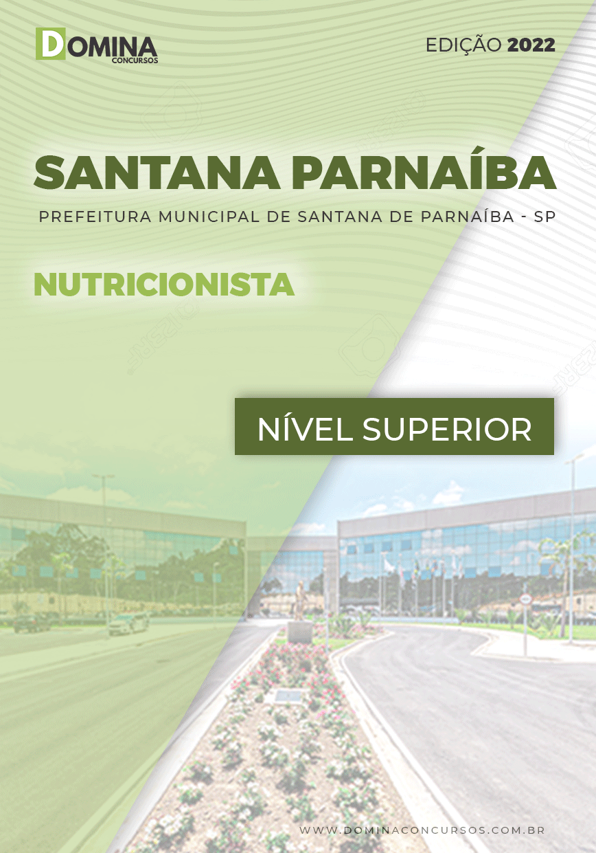 Apostila Concurso Santana de Parnaíba SP 2022 Nutricionista