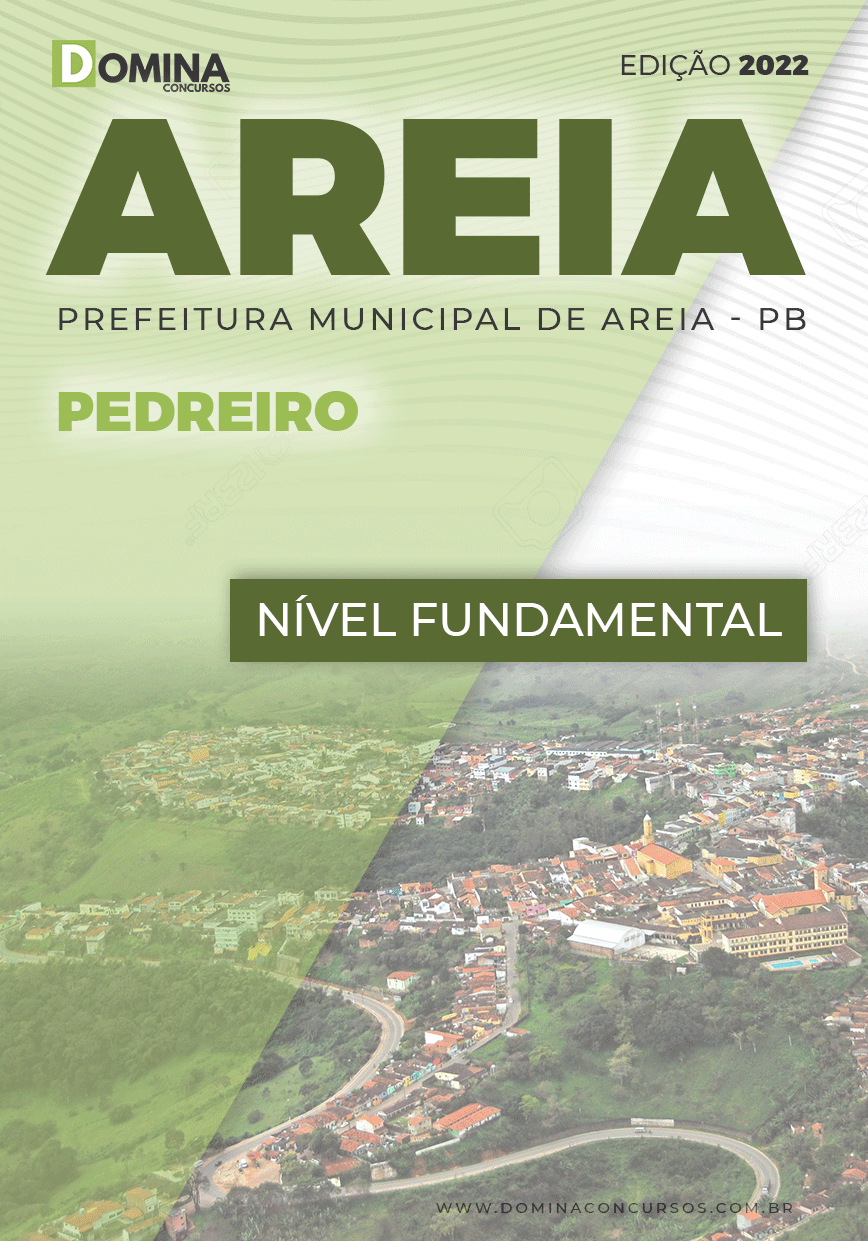 Download Apostila Digital Prefeitura Areia PB 2022 Pedreiro