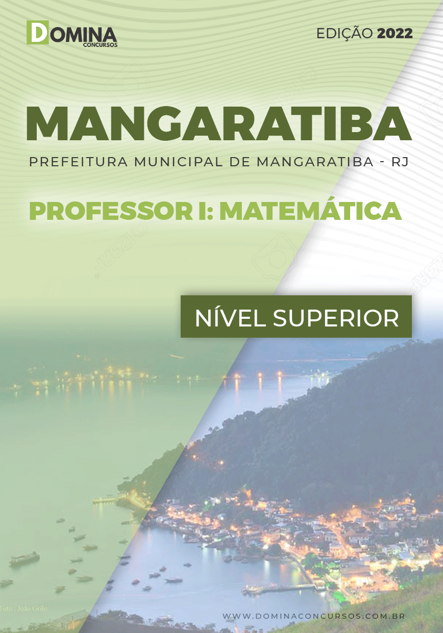 Apostila Concurso Mangaratiba RJ 2022 Professor I Matemática