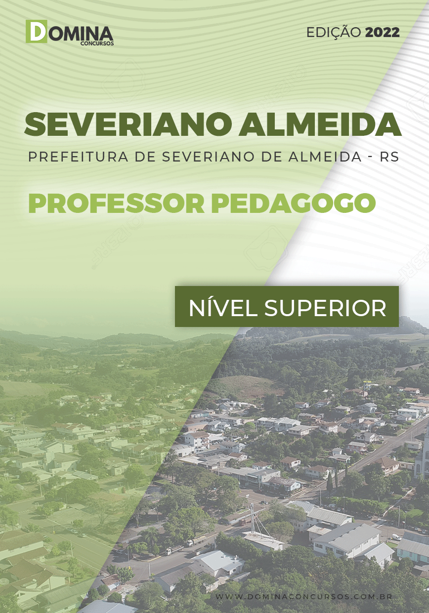 Apostila Pref Severiano Almeida RS 2022 Professor Pedagogia
