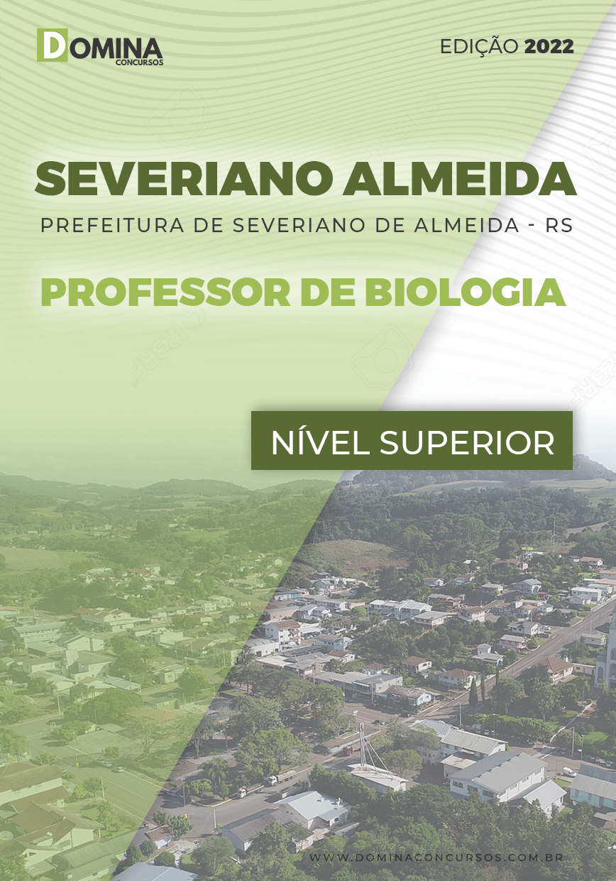 Apostila Pref Severiano Almeida RS 2022 Professor Biologia