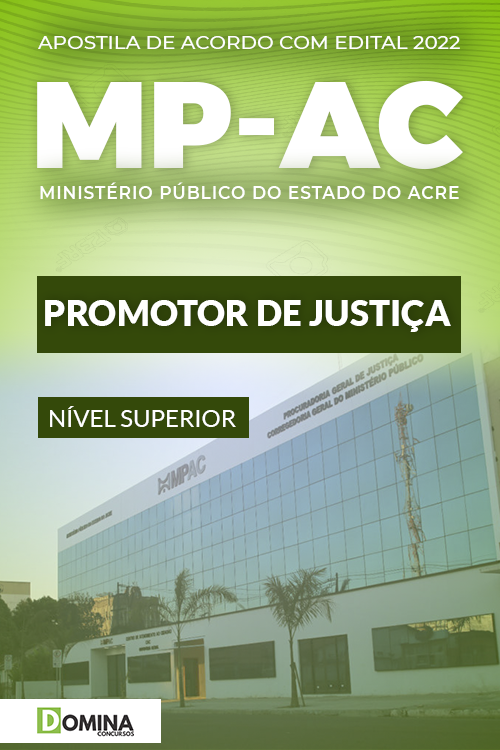 Apostila Concurso MP AC 2022 Promotor de Justiça