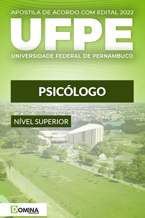 Download Apostila Concurso UFPE 2022 Psicólogo