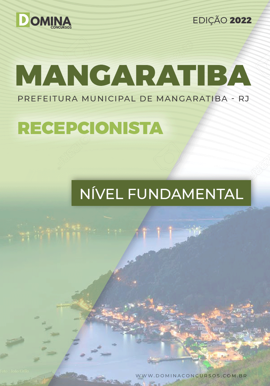 Apostila Concurso Mangaratiba RJ 2022 Recepcionista