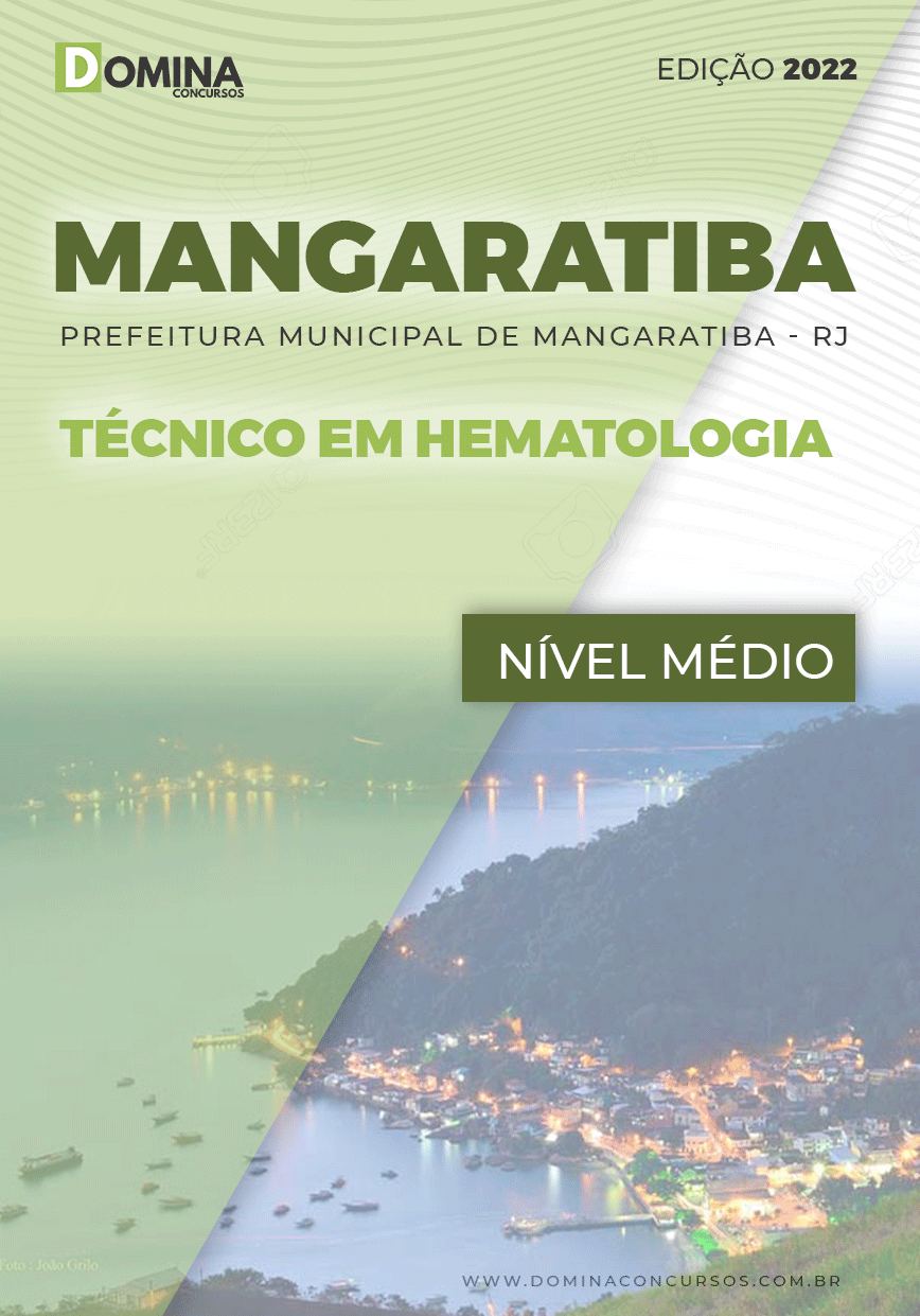 Apostila Mangaratiba RJ 2022 Técnico em Hematalogia