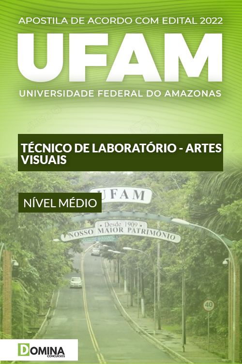 Apostila Concurso UFAM 2022 Téc. Laboratório Artes Visuais