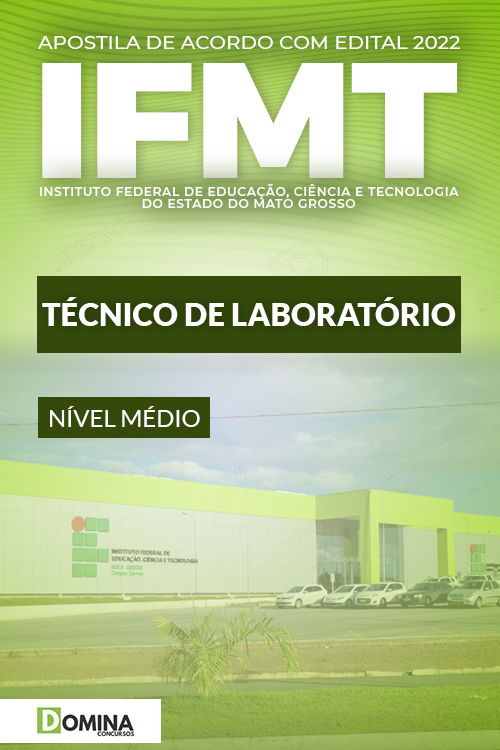 Apostila Concurso IFMT 2022 Técnico em Laboratório