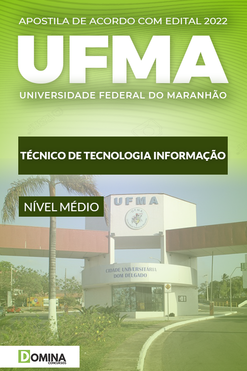 Apostila UFMA 2022 Técnico de Tecnologia da Informação