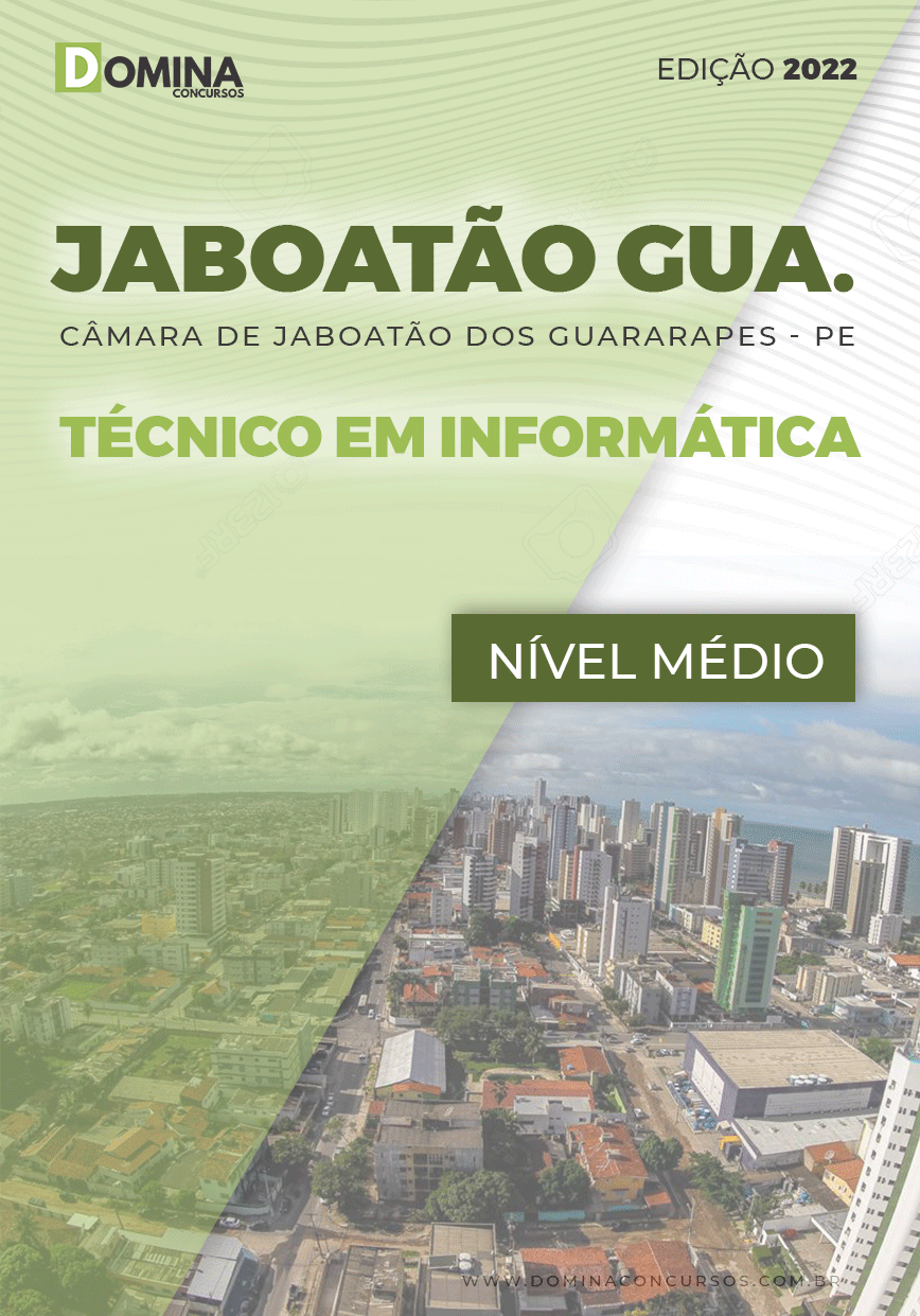 Apostila Câmara Jaboatão Gua. PE 2022 Técnico em Informática