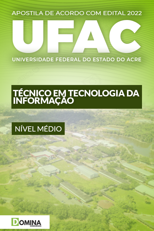 Apostila UFAC 2022 Técnico de Tecnologia da Informação