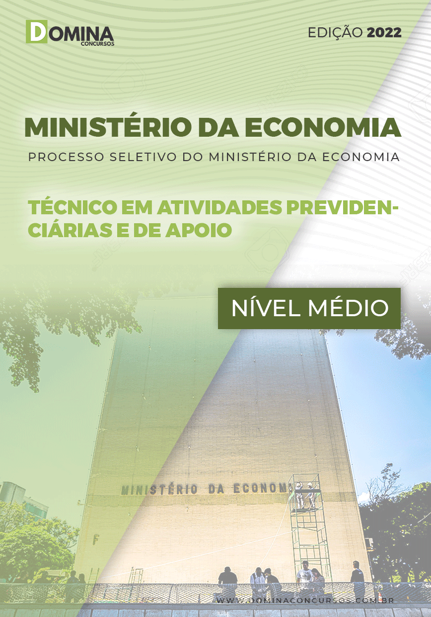 Apostila Seletivo Ministério da Economia 2022 Nível Médio
