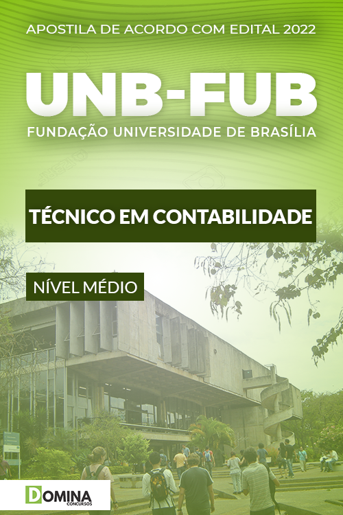 Apostila Concurso UNB UFB 2022 Técnico em Contabilidade