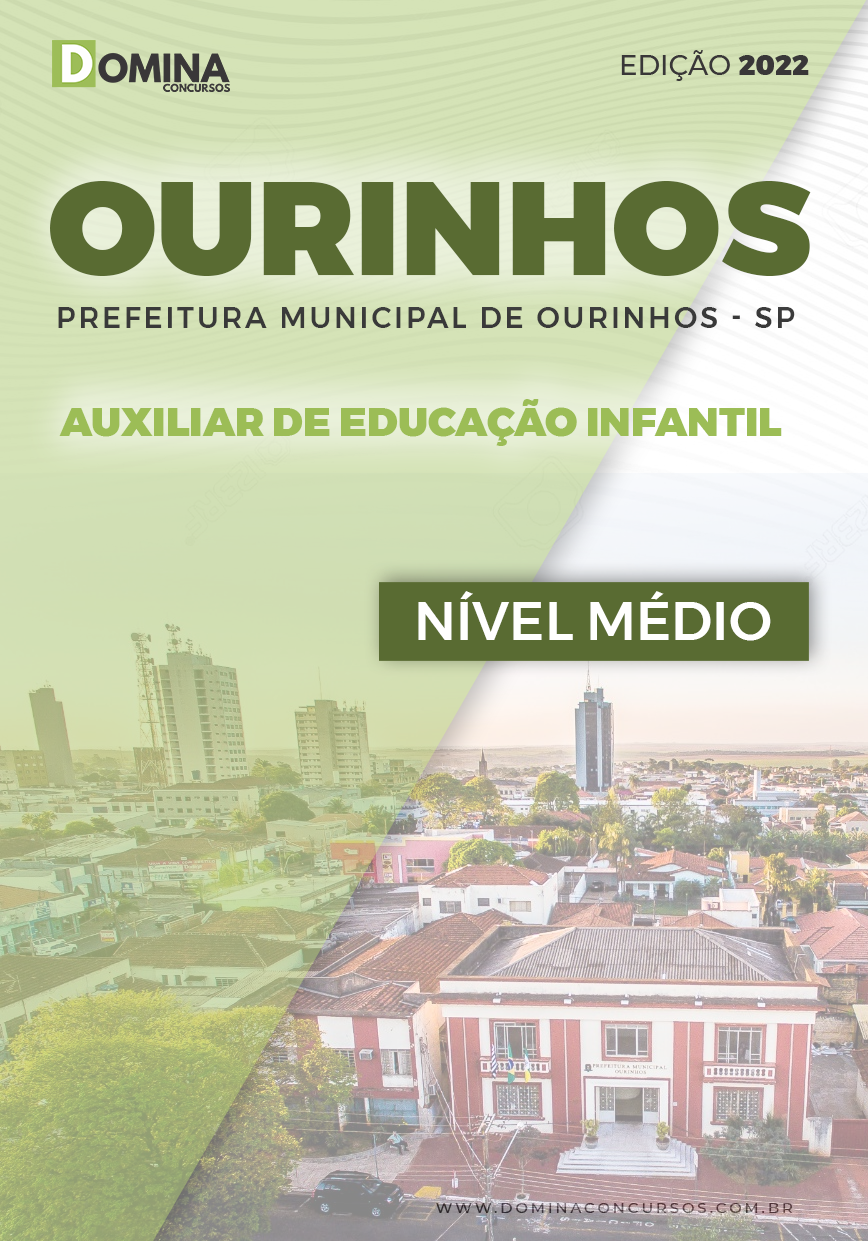 Apostila Ourinhos SP 2022 Auxiliar de Educação Infantil
