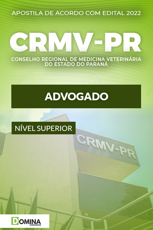 Download Apostila Concurso CRMV 2022 Advogado