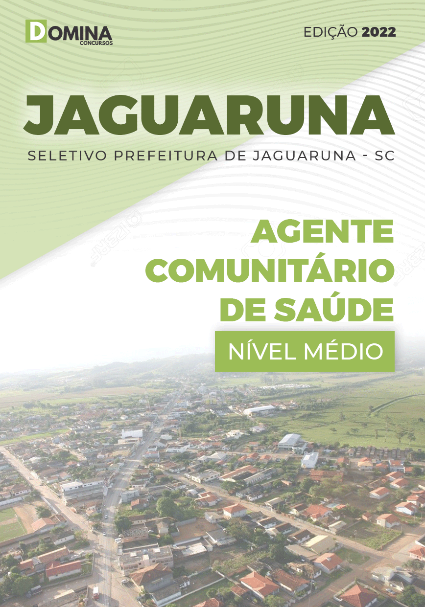 Apostila Concurso Pref Jaguaruna SC 2022 Agente Saúde