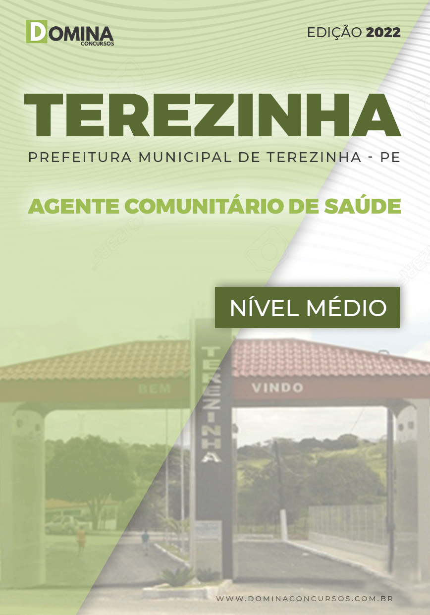 Apostila Terezinha PE 2022 Agente Comunitário de Saúde