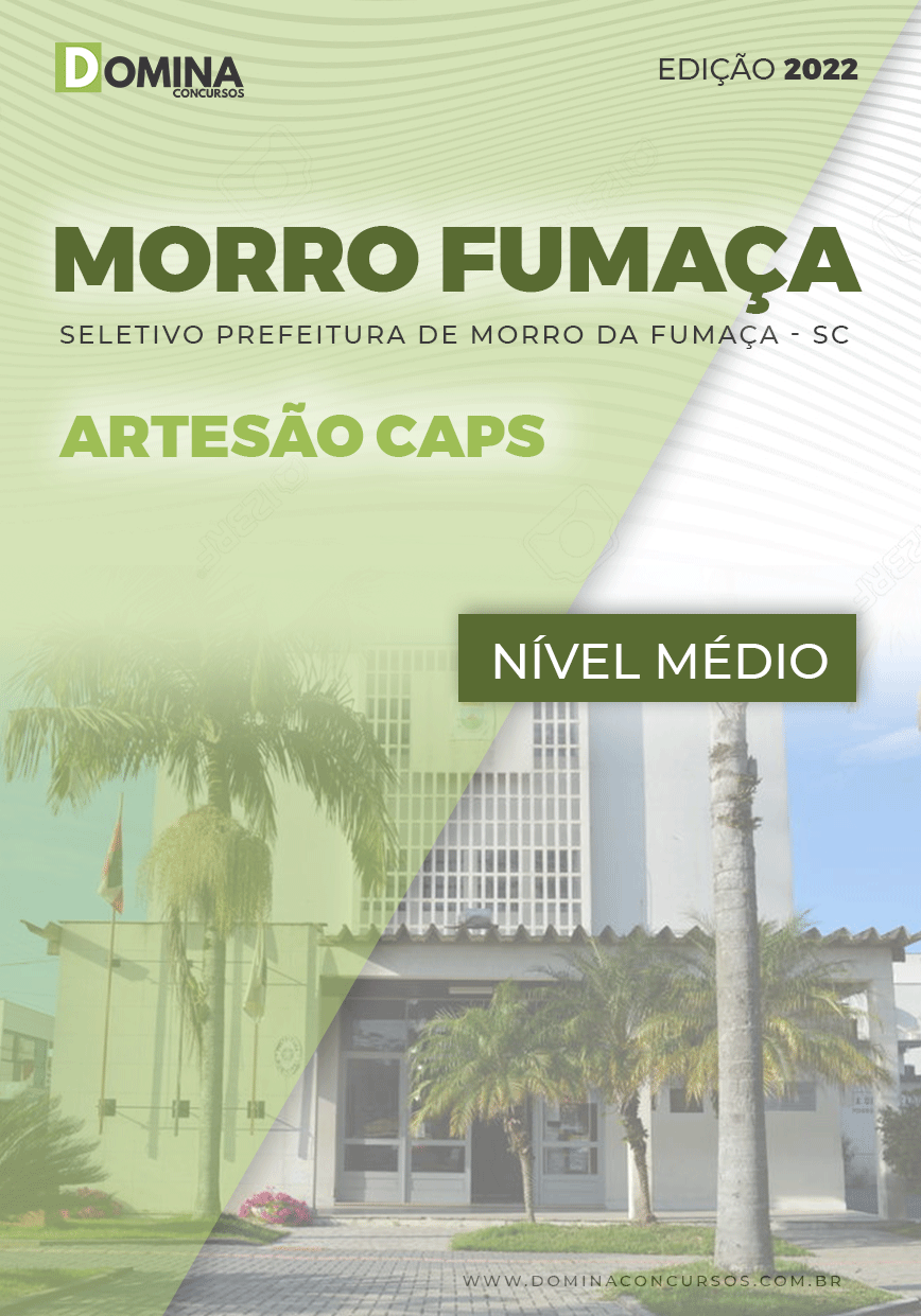 Apostila Sel. Pref Morro Fumaça SC 2022 Artesão CAPS